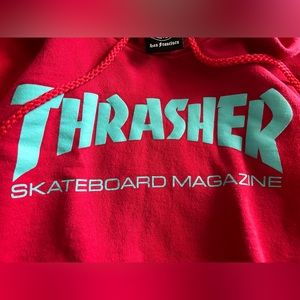 Thrasher hoodie from Zumiez.🛹